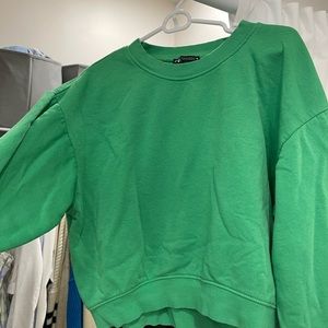 Green medium Zara jumper